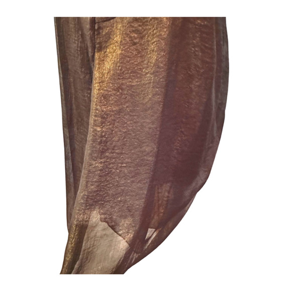 A'reve Anthropologie Gray Rosette Layered Spaghetti Strap Camisole Tank Medium - Picture 6 of 10